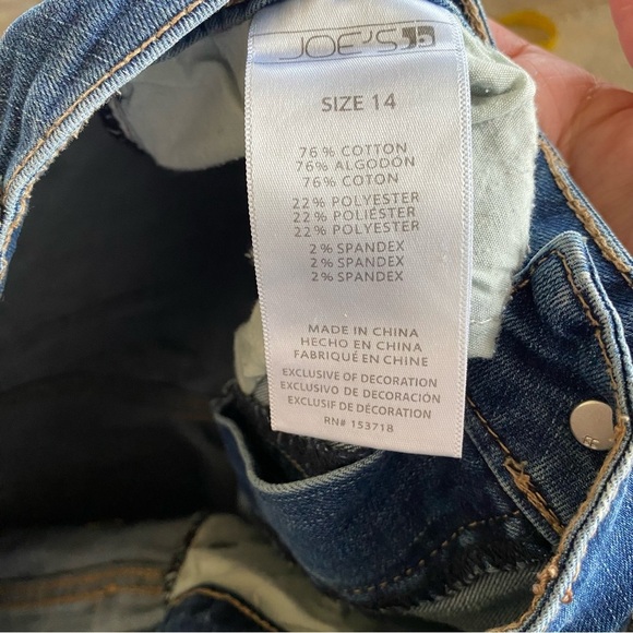 Joe's Jeans Skinny Jeans Medium-Dark Wash Mid Rise No Distressing: 14 - Picture 8 of 11